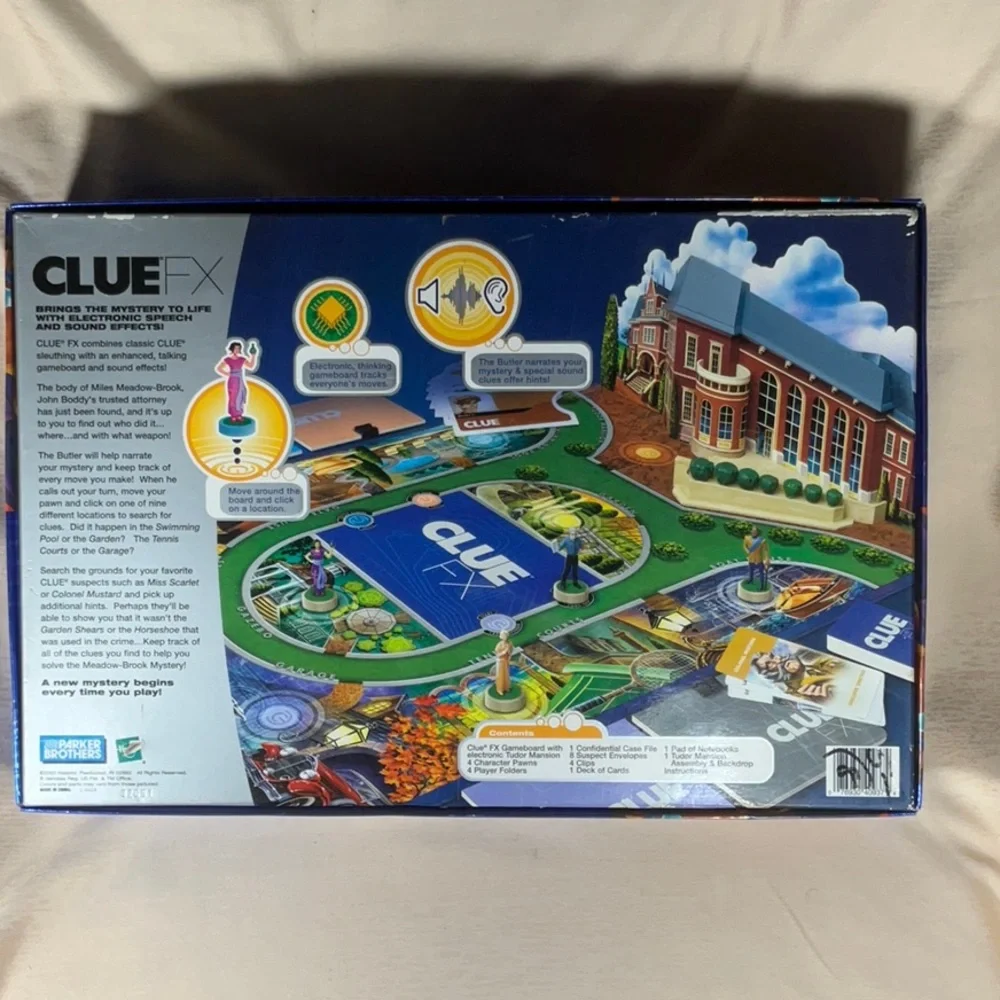 Electronic Talking Clue FX by Parker Brothers Complete